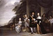REMBRANDT Harmenszoon van Rijn Pieter Cnoll and his Family china oil painting reproduction
